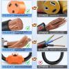 Nilight Dryer Adapter Cord 30 Amp to 30 Amp 3 Prong 125V 3750 Watt Pure Copper Old Dryer Outlet to New Dryer Plug Conversion Heavy Duty 10 Gauge Wire 10-30P to 14-30R 30M/30F(30M/30F w/ Circuit Breaker)