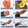 Nilight Dryer Adapter Cord 30 Amp to 30 Amp 3 Prong 125V 3750 Watt Pure Copper Old Dryer Outlet to New Dryer Plug Conversion Heavy Duty 10 Gauge Wire 10-30P to 14-30R 30M/30F(30M/15F)
