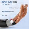 Nilight Dryer Adapter Cord 30 Amp to 30 Amp 3 Prong 125V 3750 Watt Pure Copper Old Dryer Outlet to New Dryer Plug Conversion Heavy Duty 10 Gauge Wire 10-30P to 14-30R 30M/30F(30M/50F Locking)
