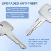 Nilight RV Door Lock Replacement with Paddle Deadbolt 100% Zinc Alloy Entry Locks Handle Latch 4 Keys Heavy Duty Enclosed Camping Locking Kit Fits RVs Campers Travel Trailers Horse Cargo Haulers(Chrome)