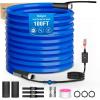 Nilight 100FT Heated Water Hose RV 5/8”Inside Diameter -45°F Freeze Protaction Antifreeze Garden Drinking Hoses with Saving Thermostat and Smart Heat System for Winter Camper Supply Accessories
