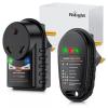 Nilight 30 Amp RV Surge Protector 125V/3750W Adapter Plug with LED Indicator 30amp 1050 Joules 22500A Max Spike ETL Listed TT-30P TT-30R Power Guard for Camper Trailer(30A Surge Protector+Tester)