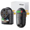 Nilight 30 Amp RV Surge Protector 125V/3750W Adapter Plug with LED Indicator 30amp 1050 Joules 22500A Max Spike ETL Listed TT-30P TT-30R Power Guard for Camper Trailer(50A Surge Protector+Tester)