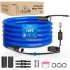Nilight 75FT Heated Water Hose RV 5/8”Inside Diameter -45°F Freeze Protaction Antifreeze Garden Drinking Hoses with Saving Thermostat and Smart Heat System for Winter Camper Supply Accessories(15FT)