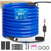 Nilight 75FT Heated Water Hose RV 5/8”Inside Diameter -45°F Freeze Protaction Antifreeze Garden Drinking Hoses with Saving Thermostat and Smart Heat System for Winter Camper Supply Accessories(90FT)