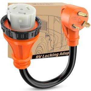 Nilight Dryer Adapter Cord 30 Amp to 30 Amp 3 Prong 125V 3750 Watt Pure Copper Old Dryer Outlet to New Dryer Plug Conversion Heavy Duty 10 Gauge Wire 10-30P to 14-30R 30M/30F(30M/50F Locking)