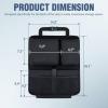 Nilight Car Seat Back Organizer 2PCS Hanging Trunk Storage Bag Oxford Fabric Multi Compartment Cup Holder Scratch Resistant Universal for Car Van SUV MPV Pickup Truck