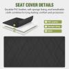 Nilight Golf Cart Front Seat Cover PVC Leather Diamond Design Breathable All-Season Covers Water Repellent Scratch Resistant Easy to Install for Yamaha Drive G29 2007-2016 Yamaha Drive 2 2017-2026