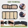 Nilight Golf Cart Front Seat Cover Thick PVC Leather Diamond Design Breathable All-Season Covers Water Repellent Scratch Resistant Easy to Install for EZGO TXT 1994-2013/RXV