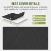 Nilight Golf Cart Front Seat Cover Thick PVC Leather Diamond Design Breathable All-Season Covers Water Repellent Scratch Resistant Easy to Install for EZGO TXT 1994-2013/RXV