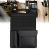 Nilight Car Seat Back Organizer 1PCS Hanging PU Leather with Multi Pockets Foldable Trunk Storage Bag Scratch Resistant Waterproof Universal for Car Van SUV MPV Pickup Truck
