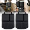 Nilight Car Seat Back Organizer 2PCS Hanging Trunk Storage Bag Oxford Fabric Multi Compartment Cup Holder Scratch Resistant Universal for Car Van SUV MPV Pickup Truck