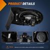 Nilight Fog Lights Assembly Compatible with 2002 2003 2004 Acura RSX Left Driver and Right Passenger Side Amber Lens w/H11 12V 55W Bulbs(2002-2004 Acura RSX Amber)