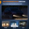 Nilight Fog Lights Assembly Compatible with 2002 2003 2004 Acura RSX Left Driver and Right Passenger Side Amber Lens w/H11 12V 55W Bulbs(2013-2018 Honda&Acura)