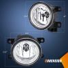 Nilight Fog Lights Assembly Compatible with 2002 2003 2004 Acura RSX Left Driver and Right Passenger Side Amber Lens w/H11 12V 55W Bulbs(2013-2021 Honda Civic/2015-2020 Honda Fit)