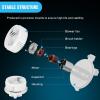 Nilight HVAC Heater Blower Motor Fan Fit for Honda FIT 2009 2010 2011 2012 2013 2014, AC Heated Fan Blower Motor Replaces 700247 615-50209 79310TF0G01 79310-TF0-G01(White)