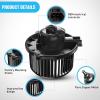 Nilight HVAC Heater Blower Motor Fan Fit for Honda FIT 2009 2010 2011 2012 2013 2014, AC Heated Fan Blower Motor Replaces 700247 615-50209 79310TF0G01 79310-TF0-G01(Black)