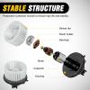 Nilight HVAC Heater Blower Motor Fan Fit for Honda FIT 2009 2010 2011 2012 2013 2014, AC Heated Fan Blower Motor Replaces 700247 615-50209 79310TF0G01 79310-TF0-G01(Chevy Tahoe 2007-2014)