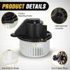 Nilight HVAC Heater Blower Motor Fan Fit for Honda FIT 2009 2010 2011 2012 2013 2014, AC Heated Fan Blower Motor Replaces 700247 615-50209 79310TF0G01 79310-TF0-G01(Ram 1500 2002-2008)