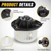 Nilight HVAC Heater Blower Motor Fan Fit for Honda FIT 2009 2010 2011 2012 2013 2014, AC Heated Fan Blower Motor Replaces 700247 615-50209 79310TF0G01 79310-TF0-G01(Chevy Impala 2004-2013)