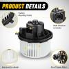 Nilight HVAC Heater Blower Motor Fan Fit for Honda FIT 2009 2010 2011 2012 2013 2014, AC Heated Fan Blower Motor Replaces 700247 615-50209 79310TF0G01 79310-TF0-G01(Chevy Tahoe 2007-2014)