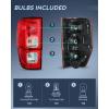 Nilight Tail Light Assembly Compatible with 2019 2020 2021 2022 2023 Ford Ranger XL w/o Blind Spot Halogen Type Rear Taillight Lamp Replacement OE Style Driver and Passenger Side(Pair of Driver and Passenger Side)