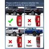 Nilight Tail Light Assembly Compatible with 2019 2020 2021 2022 2023 Ford Ranger XL w/o Blind Spot Halogen Type Rear Taillight Lamp Replacement OE Style Driver and Passenger Side(Pair of Driver and Passenger Side)