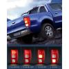 Nilight Tail Light Assembly Compatible with 2019 2020 2021 2022 2023 Ford Ranger XL w/o Blind Spot Halogen Type Rear Taillight Lamp Replacement OE Style Driver and Passenger Side(Passenger Side)