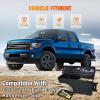 Nilight Truck Bed Tool Box Left Drivers Side Truck Tool Box Fit for Ford F-150 1999-2014 ABS Swing Case Truck Bed Storage Box with Lockable Lid Waterproof Wheel Well Toolbox Black(For Ford F-150 1999-2014 Passenger Side)