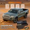 Nilight Truck Bed Tool Box Left Drivers Side Truck Tool Box Fit for Ford F-150 1999-2014 ABS Swing Case Truck Bed Storage Box with Lockable Lid Waterproof Wheel Well Toolbox Black(For Toyota Tundra 2007 – 2021 Driver Side)