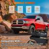 Nilight Truck Bed Tool Box Left Drivers Side Truck Tool Box Fit for Ford F-150 1999-2014 ABS Swing Case Truck Bed Storage Box with Lockable Lid Waterproof Wheel Well Toolbox Black(For Dodge Ram 1500 2500 2002-2018 Passenger Side)