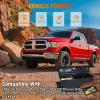 Nilight Truck Bed Tool Box Left Drivers Side Truck Tool Box Fit for Ford F-150 1999-2014 ABS Swing Case Truck Bed Storage Box with Lockable Lid Waterproof Wheel Well Toolbox Black(For Dodge Ram 1500 2500 2002-2018 Driver Side)