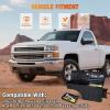 Nilight Truck Bed Tool Box Left Drivers Side Truck Tool Box Fit for Ford F-150 1999-2014 ABS Swing Case Truck Bed Storage Box with Lockable Lid Waterproof Wheel Well Toolbox Black(For Silverado Sierra 2007-2018 Passenger Side)