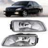 Nilight Fog Lights Assembly Compatible with 2002 2003 2004 Acura RSX Left Driver and Right Passenger Side Amber Lens w/H11 12V 55W Bulbs(2003-2007 honda accord/2004-2008 acura)