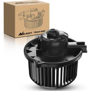 Nilight HVAC Heater Blower Motor Fan Fit for Honda FIT 2009 2010 2011 2012 2013 2014, AC Heated Fan Blower Motor Replaces 700247 615-50209 79310TF0G01 79310-TF0-G01(Black)