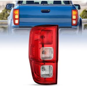 Nilight Tail Light Assembly Compatible with 2019 2020 2021 2022 2023 Ford Ranger XL w/o Blind Spot Halogen Type Rear Taillight Lamp Replacement OE Style Driver and Passenger Side(Driver Side)