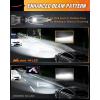 Nilight H4/9003/HB2 Bulbs, Halogen Replacement High Low Dual Bulbs, Compact Size, 6000K Cool White, 2-Pack(H4/9003/HB2)