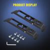 Nilight Door Hinge Steps – Metal Foldable Foot Pegs Exterior Car Accessories for 2007-2017 Jeep Wrangler JK JKU & 2018-2020 Jeep Wrangler JL JKU – Pack of 2