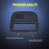 Nilight Tail Light Covers, 2PCS Black Rear Brake Light Guards Protector Exterior Accessories for 1997-2006 Jeep Wrangler TJ