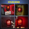 Nilight Tail Light Covers, 2PCS Black Rear Brake Light Guards Protector Exterior Accessories for 1997-2006 Jeep Wrangler TJ